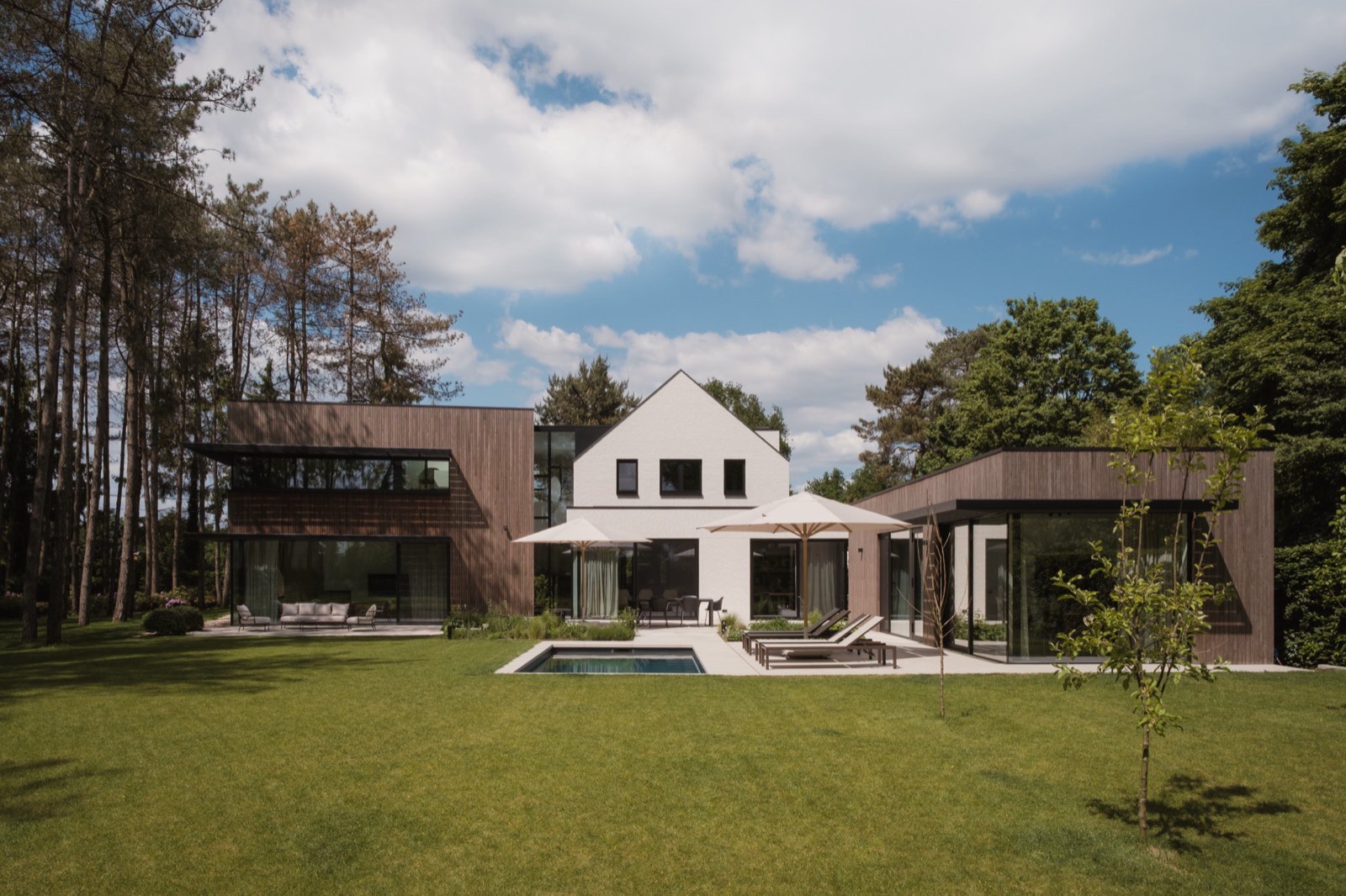Gevelbekleding Villa Kinrooi