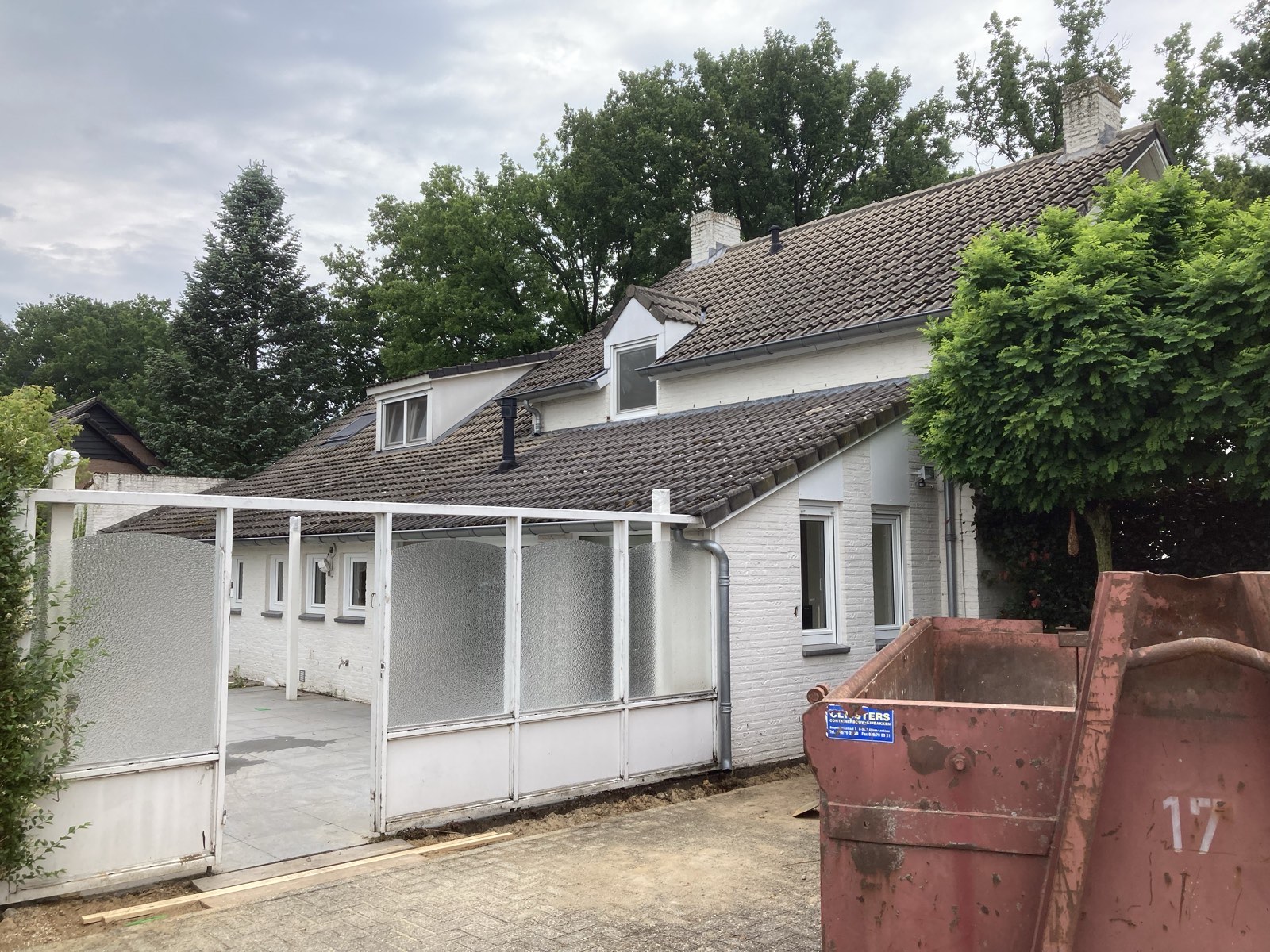 De woning vóór de verbouwing